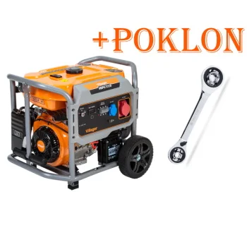 Villager benzinski agregat VGP 6700 S + POKLON Tactix multifunkcionalni ključ sa dodacima 900118 Villager benzinski agregat VGP 6700 S + POKLON Tactix multifunkcionalni ključ sa dodacima 900118